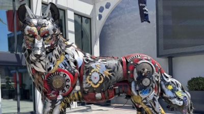 ASELSAN'dan 'Bozkurt' heykeli