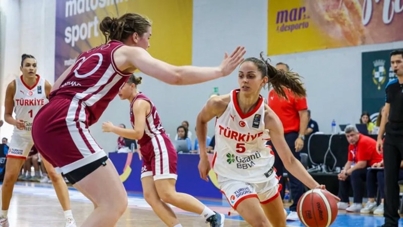 Türkiye, 20 Yaş Altı Kadınlar Avrupa Basketbol Şampiyonası'na galibiyetle başladı