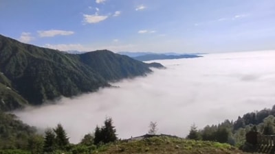 Karadeniz'in 'Bulut Denizi', ziyaretçilere unutulmaz güzellikler sunuyor