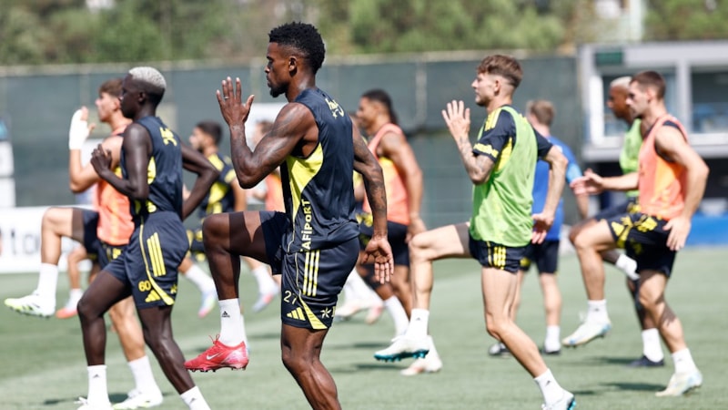 Fenerbahçe'de Feyenoord maçı hazırlıkları sürüyor