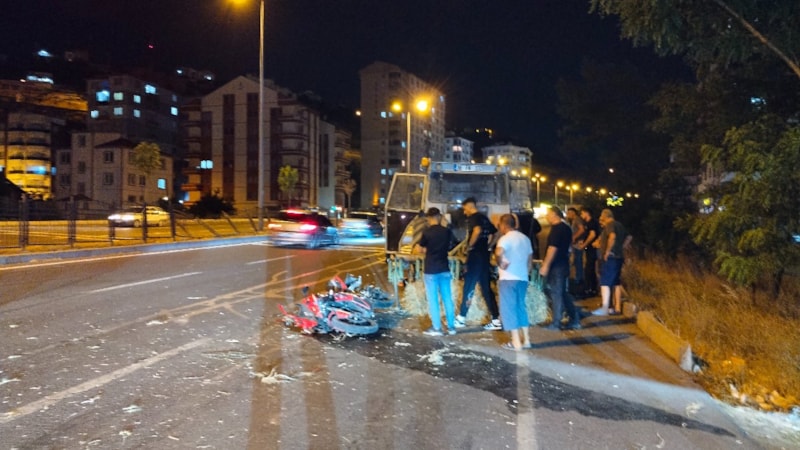 Kayseri’de traktöre arkadan çarpan motosikletin sürücüsü öldü