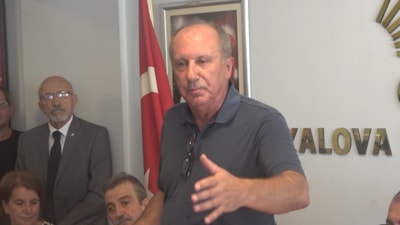 Muharrem İnce Yalova'da: Başka eve gitmedim, kendime ev açtım