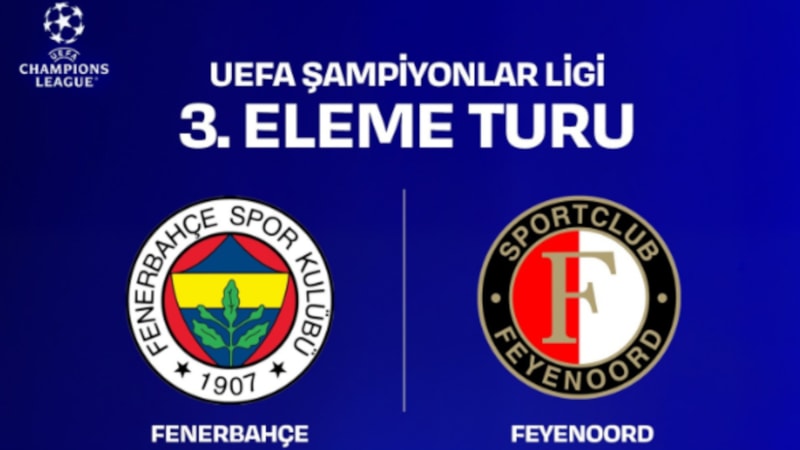 Fenerbahçe - Feyenoord maçının yayınlanacağı kanal belli oldu! İşte o kanal...