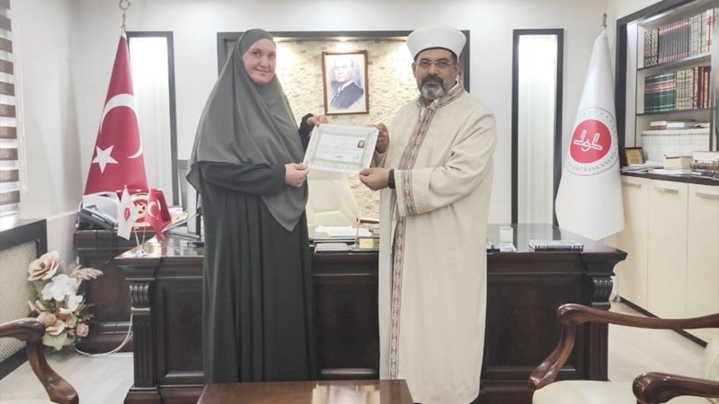 Batman'da Rus vatandaşı kadın, Müslüman oldu