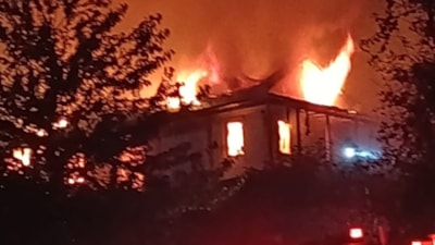 İstanbul'da alkollü şahıs, kaldığı evi yaktı