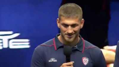 Cagliari'ye transfer olan Semih Kılıçsoy'un İtalyanca ile imtihanı