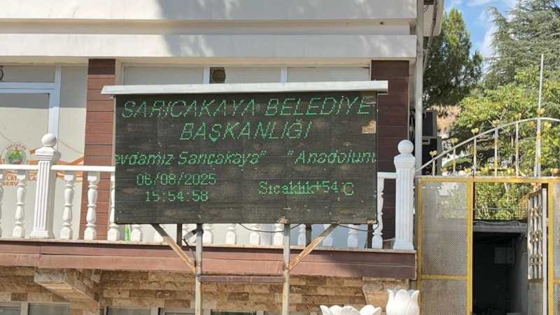 Eskişehir'de termometreler 54 dereceyi gösterdi