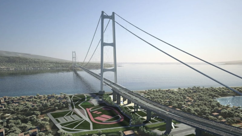 İtalya'ya dünyanın en uzun asma köprüsü yapılacak