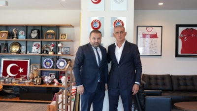 TFFHGD Genel Başkanı Minnet, TFF Başkanı Hacıosmanoğlu'nu ziyaret etti
