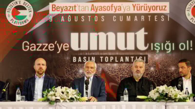 İstanbul'da Gazze'ye destek için yürüyüş düzenlenecek