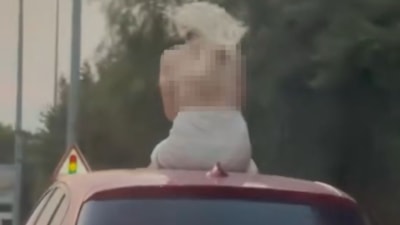 İzmir'de tepki çeken görüntüler: Otomobil sunroofunda twerk yaptı