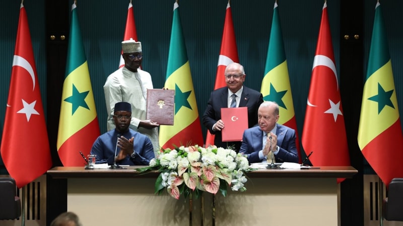 İmzalar atıldı: Türkiye ile Senegal arasında 4 yeni anlaşma