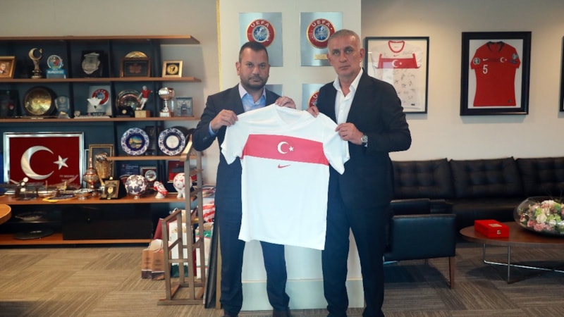 Ertuğrul Doğan'dan, İbrahim Hacıosmanoğlu'na ziyaret