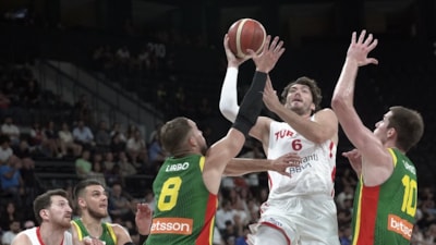 A Milli Erkek Basketbol Takımı, Litvanya'ya yenildi