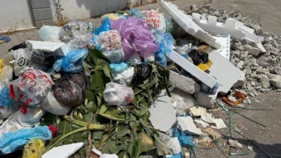 Adana'da çöp ve moloz dağları: Vatandaş isyan etti