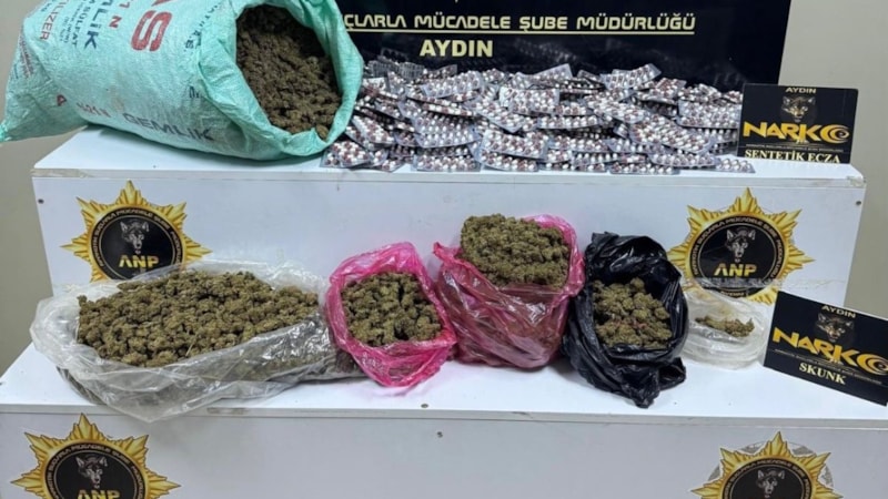 Aydın'da uyuşturucu operasyonu düzenlendi: 2 tutuklama