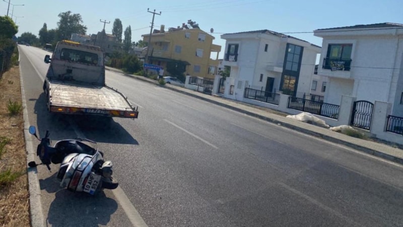 Çanakkale'de motosiklet kazası: 1 ölü 1 yaralı