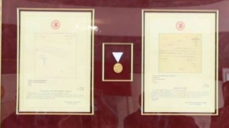 Trabzon'a 101 yıl sonra İstiklal madalyası