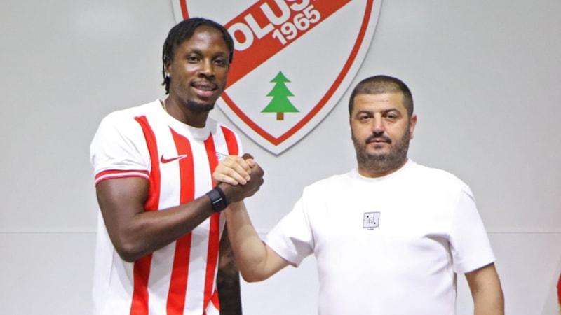 Boluspor kadrosunu Martin Boakye ile güçlendirdi