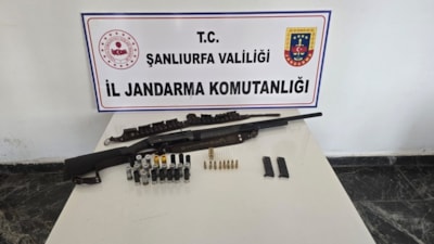 Şanlıurfa'da silah kaçakçılığı operasyonu: 4 gözaltı