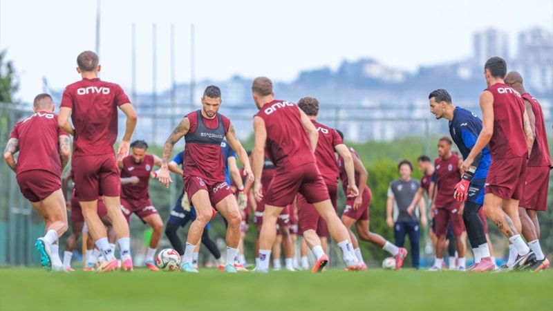 Trabzonspor, Kocaelispor maçının hazırlıklarını sürdürdü