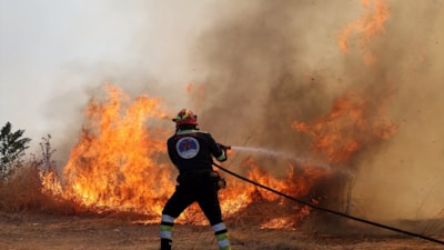 Batı Trakya alarmda! Gümülcine yakınında yangın