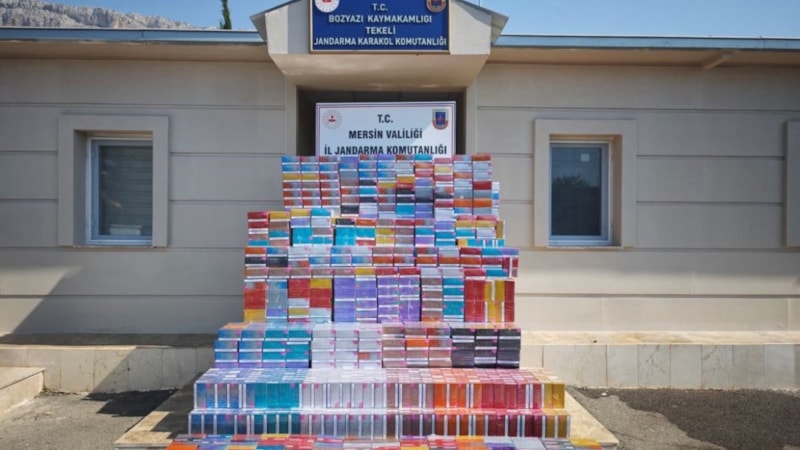 Mersin'de 700 bin adet elektronik sigara tütünü ele geçirildi: Piyasa değeri 7,5 milyon TL