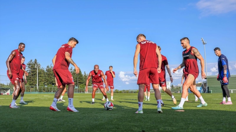 Trabzonspor, Kocaelispor maçının hazırlıklarını tamamladı