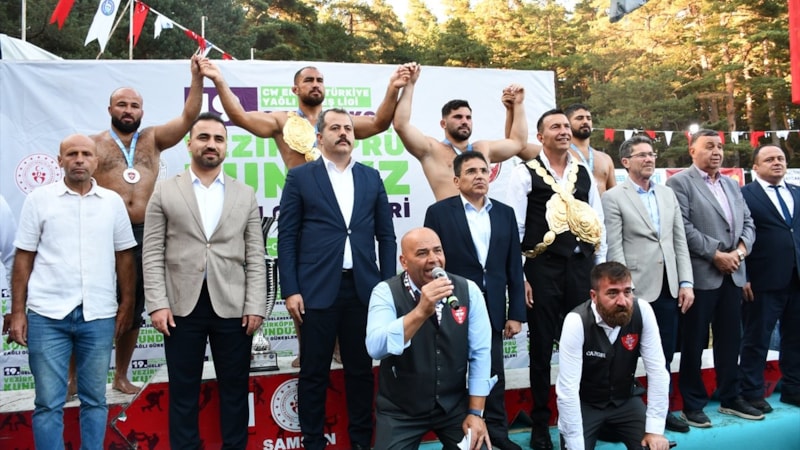 19. Kunduz Güreşleri'nin başpehlivanı Feyzullah Öztürk oldu