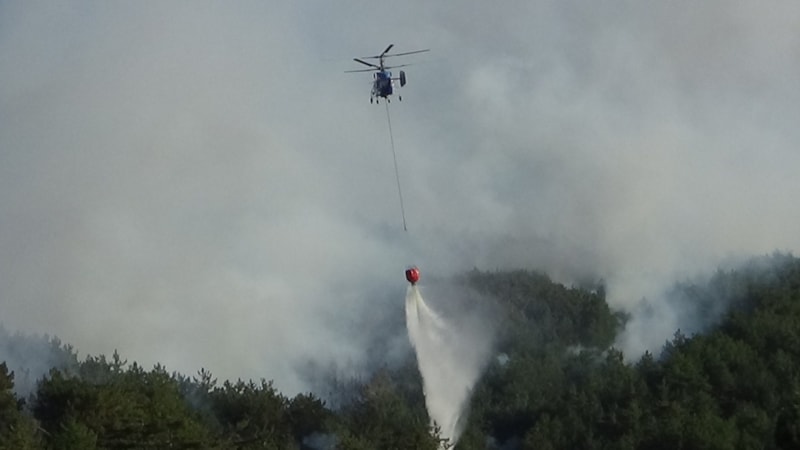 Bolu’daki orman yangını kısmen kontrol altında: 2 gözaltı