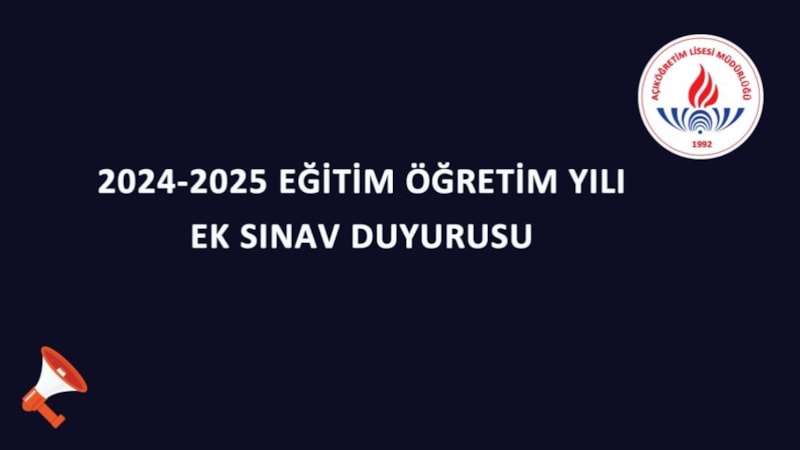 AÖL ek sınav tarihleri 2025: Açık lise ek sınavları ne zaman, ücreti ne kadar?