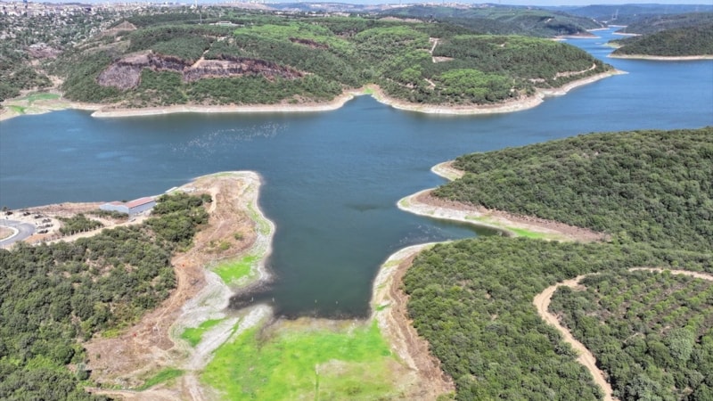 İstanbul'un barajlarındaki su seviyesi yüzde 48,3'e düştü