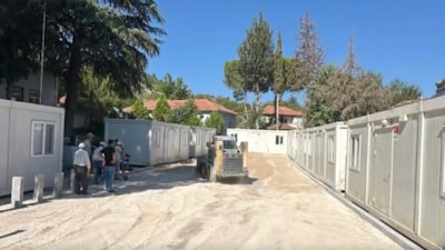 Ali Yerlikaya'da deprem bölgesine ilişkin açıklama: 10 konteynerin kurulumu tamamlandı