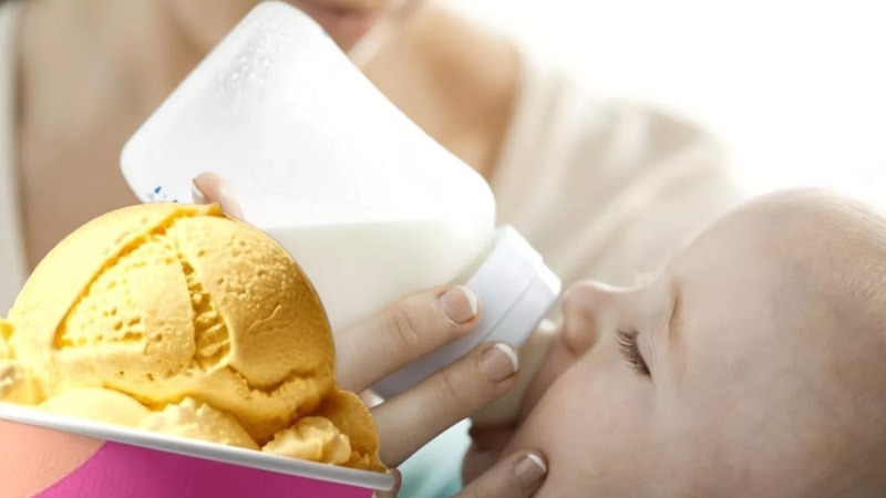 Kakao, çilek, vanilya hepsini unutun! Anne sütü aromalı dondurma çıktı: Siparişe yetişilmiyor