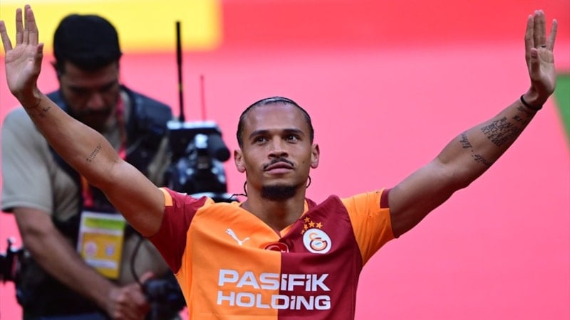 Leroy Sane'nin gelişi rekor kırdı