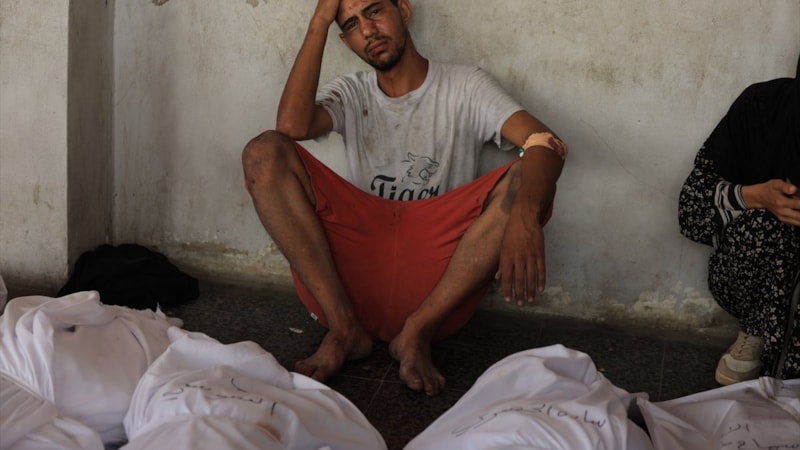 Gazze'de can kaybı 61 bin 599'a yükseldi