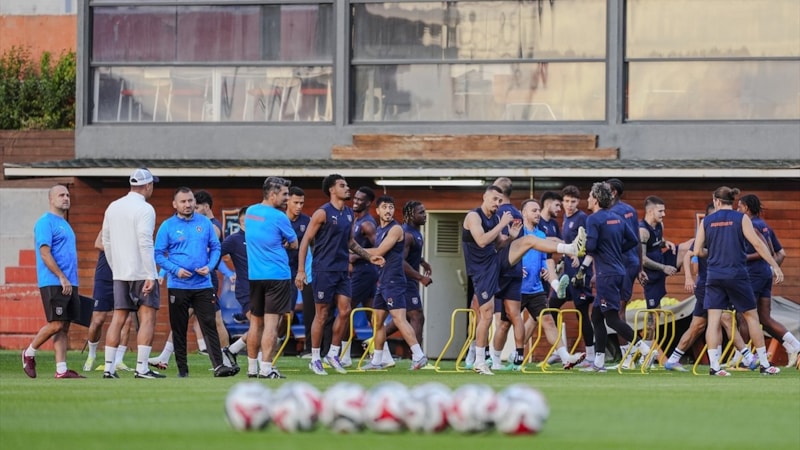 Başakşehir, Viking maçının hazırlıklarını tamamladı