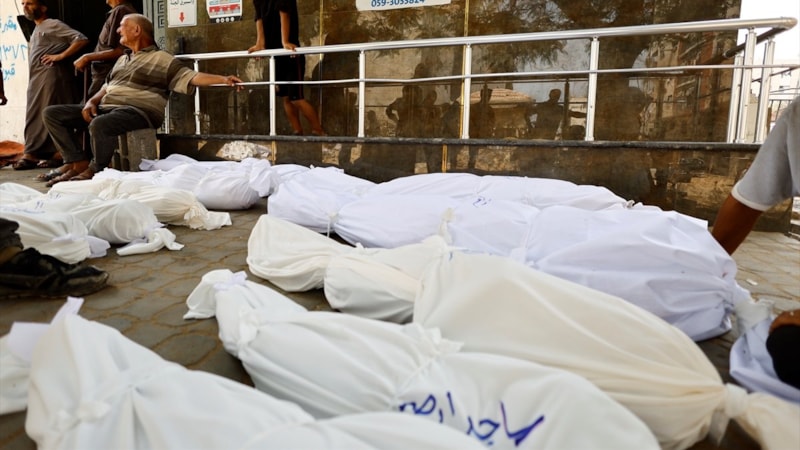 Gazze'de can kaybı 61 bin 722'ye yükseldi