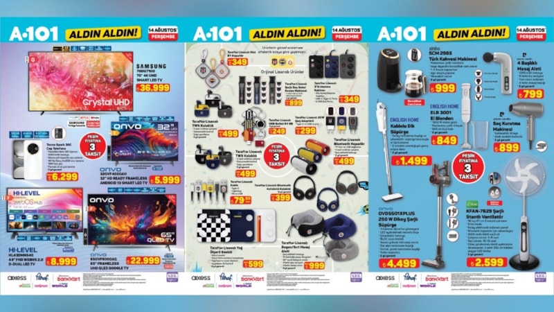 Beşiktaş, Fenerbahçe, Galatasaray… A101 ucuza lisanslı ürünler getiriyor