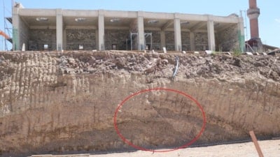 Erzurum'da 1700 yıllık fay hattı gün yüzüne çıktı