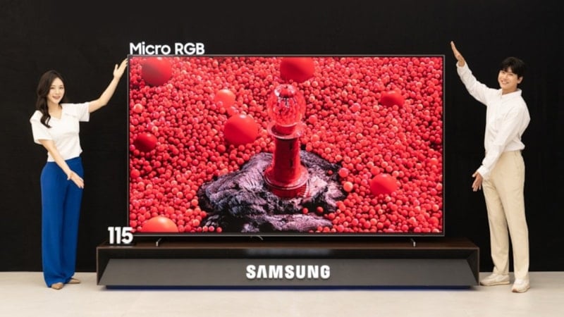 TV'ler kökten değişiyor: Samsung, dünyanın İlk Micro RGB LED TV panelini duyurdu