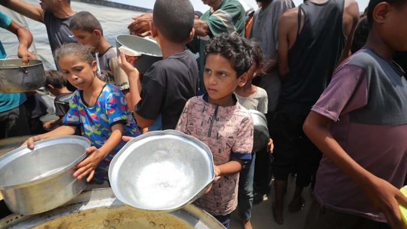Gazze'de 1 milyon 200 bin çocuk gıda güvensizliği yaşıyor