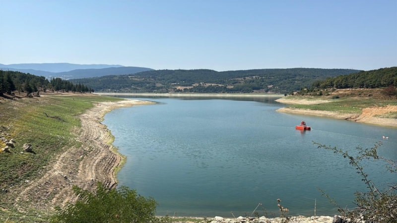Bolu'nun içme suyunun karşılandığı göl, alarm veriyor