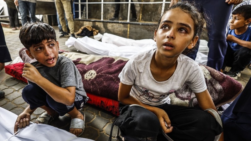 Gazze'de can kaybı 61 bin 776'ya yükseldi