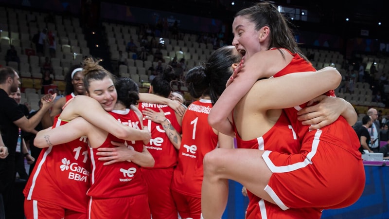FIBA Kadınlar Dünya Sıralaması'nda Türkiye bir basamak yükseldi