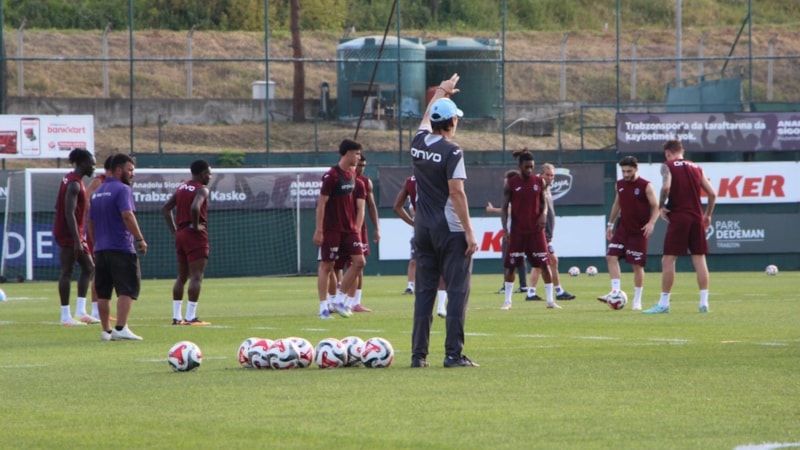 Trabzonspor'da Kasımpaşa mesaisi devam etti