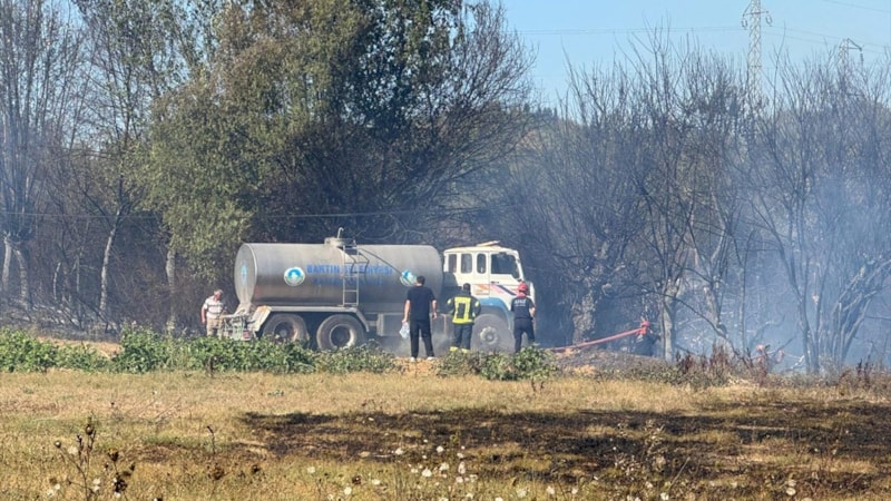 Bartın'daki yangın kontrol altında