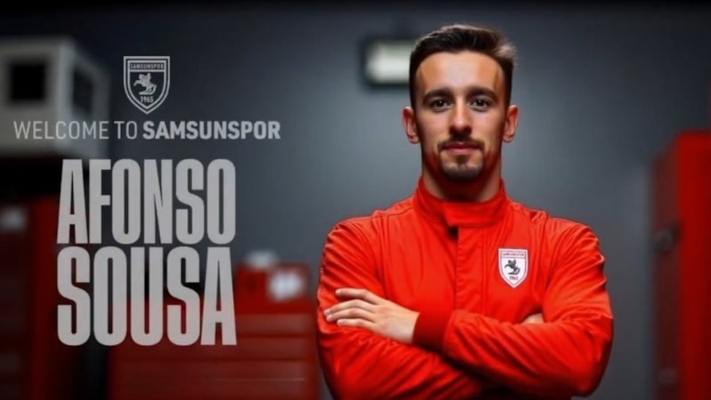 Afonso Sousa resmen Samsunspor’da
