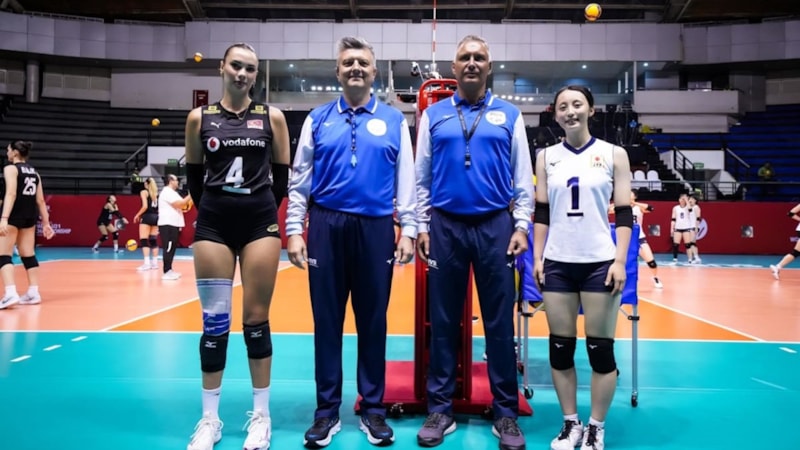 21 Yaş Altı Kadın Milli Voleybol Takımı, Japonya'ya kaybetti