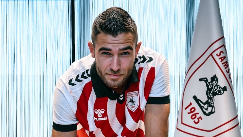 Samsunspor, Toni Borevkovic'i renklerine bağladı